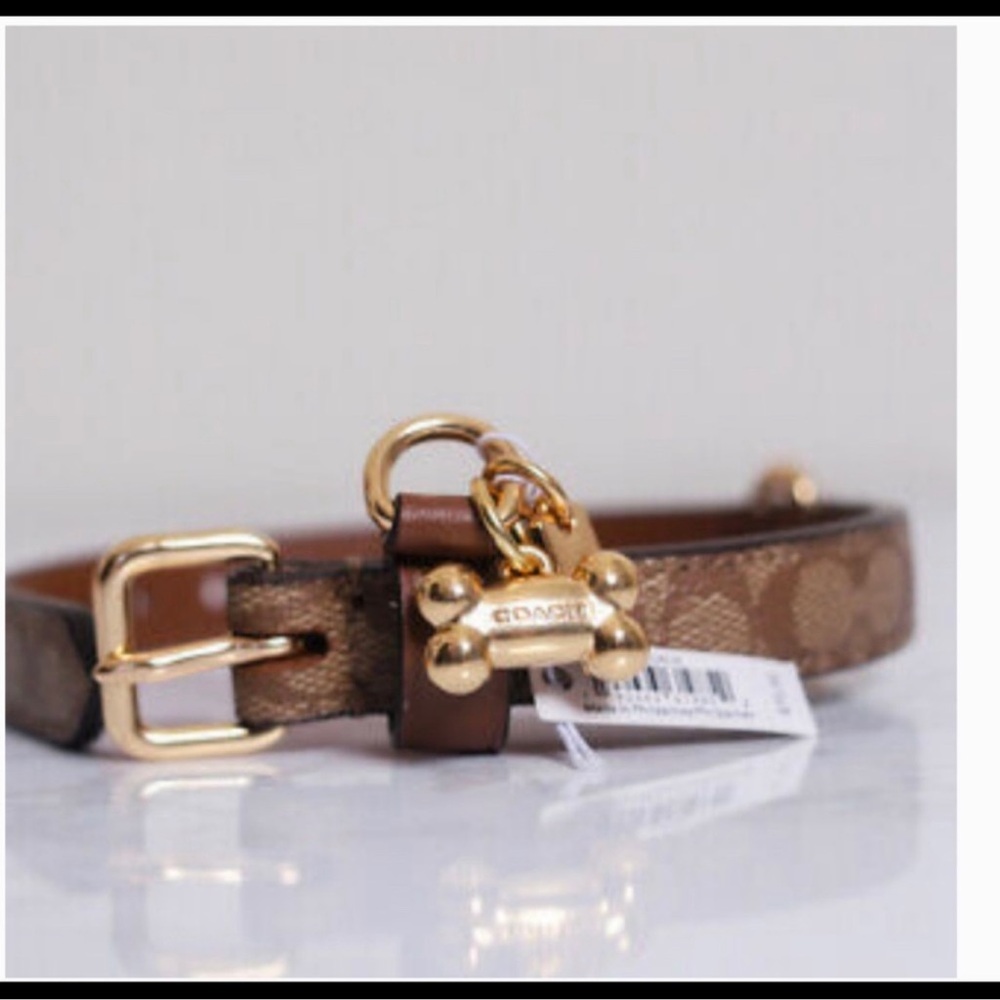 💯 COACH Small Pet Collar 🐶🐱 - Picture 3 of 3